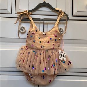 Sadie then Ty polka dot tutu 6-12
